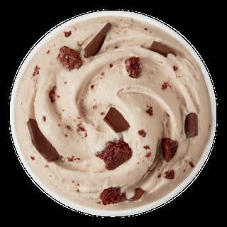 Mocha Brownie Mudslide Blizzard Treat